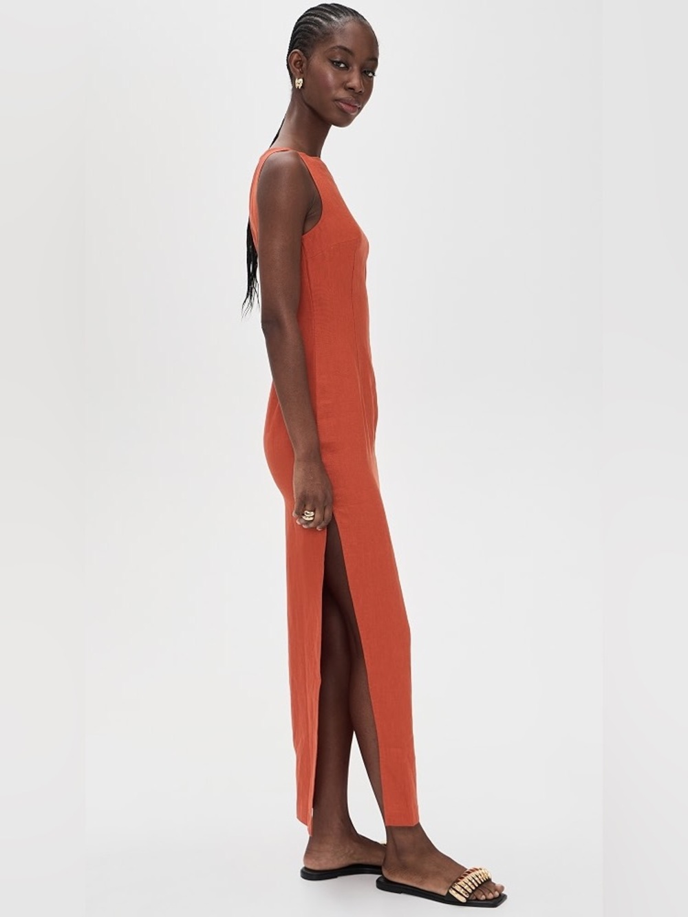 Reformation Alix Linen Dress - Picture 2 of 4